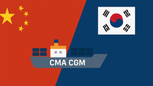 Containership China Korea Contract